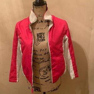 ZeroXposur • Pink and White Fleece Jacket